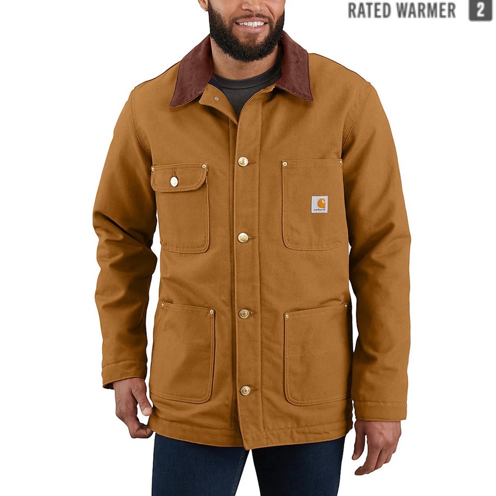 XL Carhartt Duck blanket chore jacket